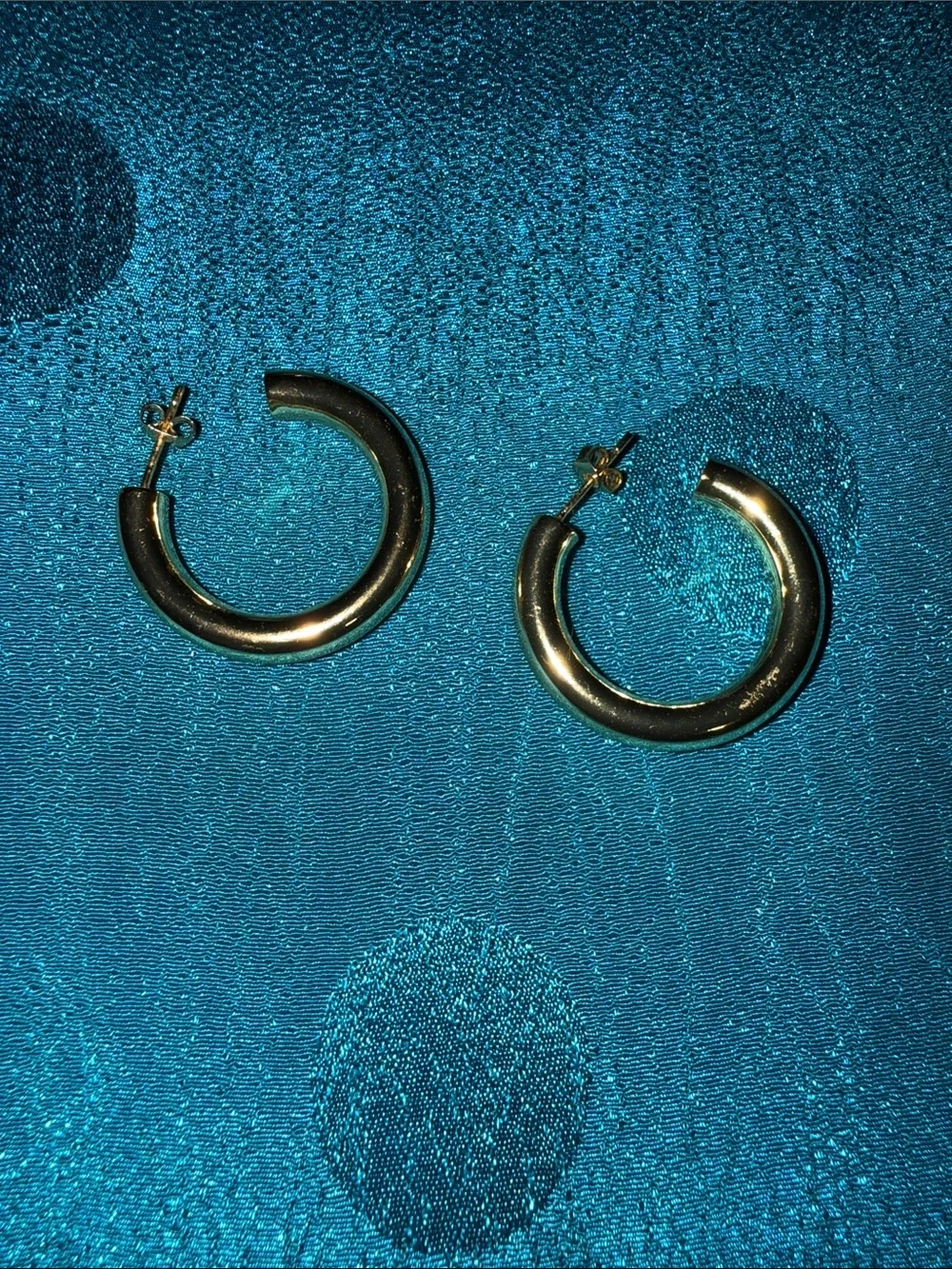 Classic Gold Hoop Earrings - Women Jewelry